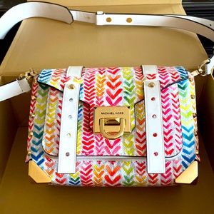 Michael Kors colourful purse